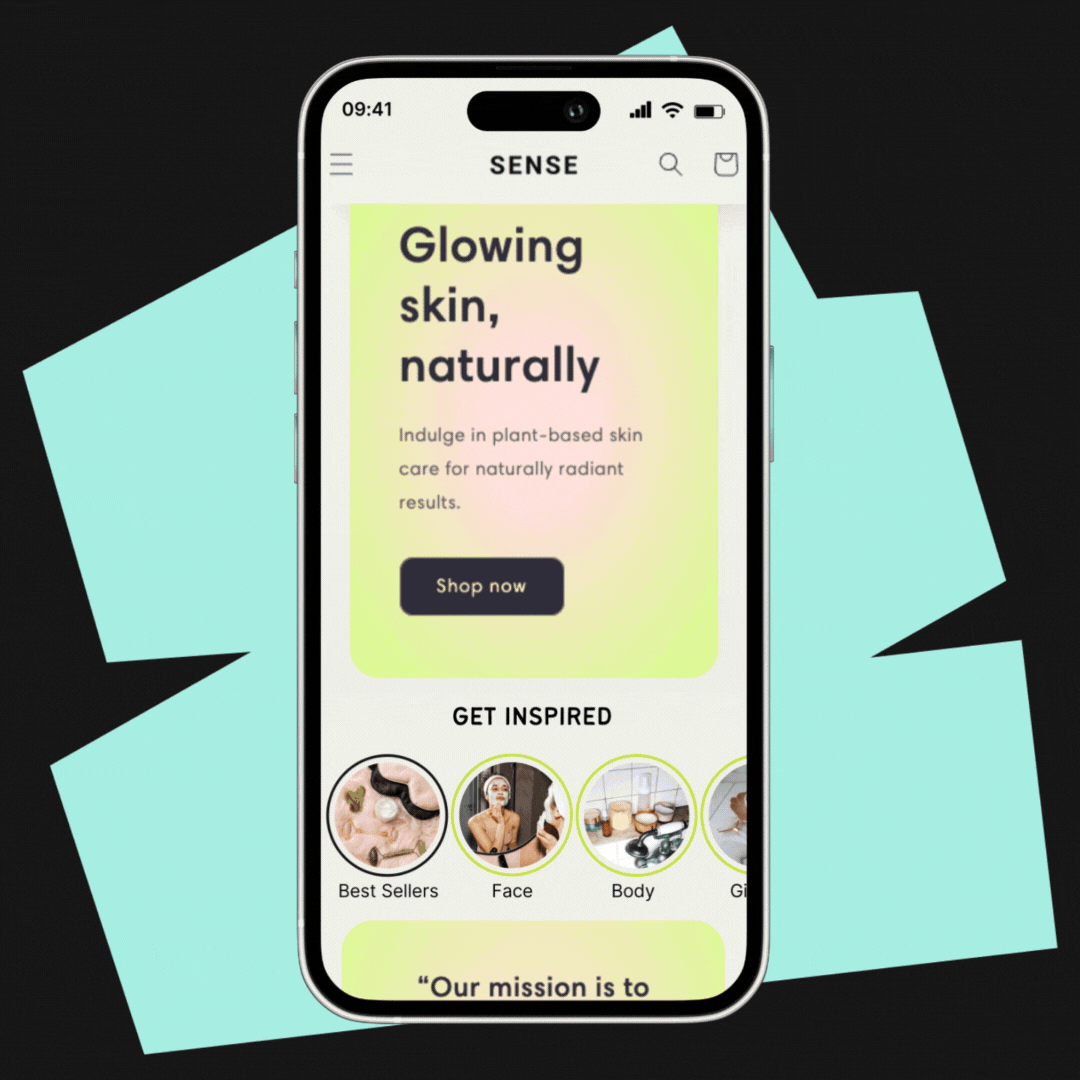 Swipe, discover, purchase image